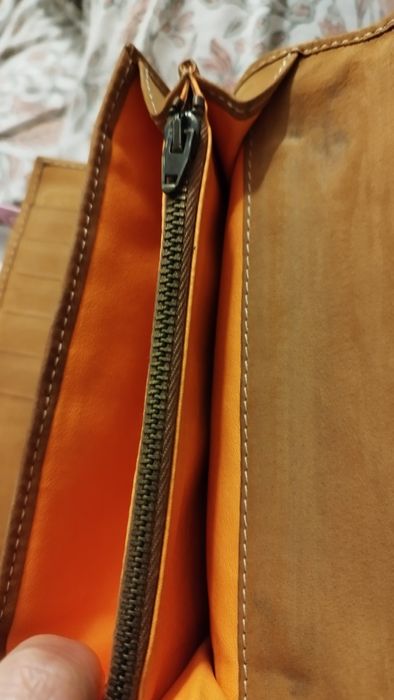 Porta moedas em pele, Timberland original