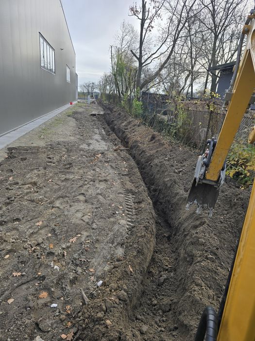Usługi Minikoparką prace ziemne