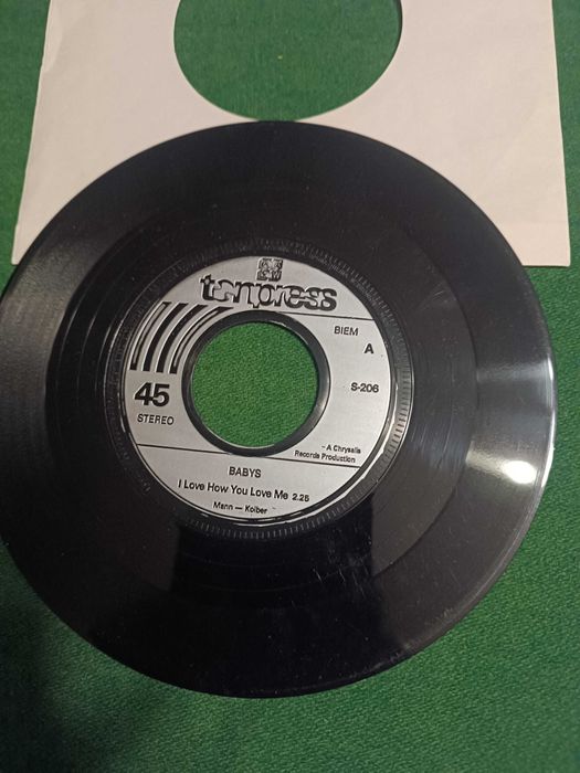 Singiel (Tonpress S-206) - Babys – I Love How You Love Me