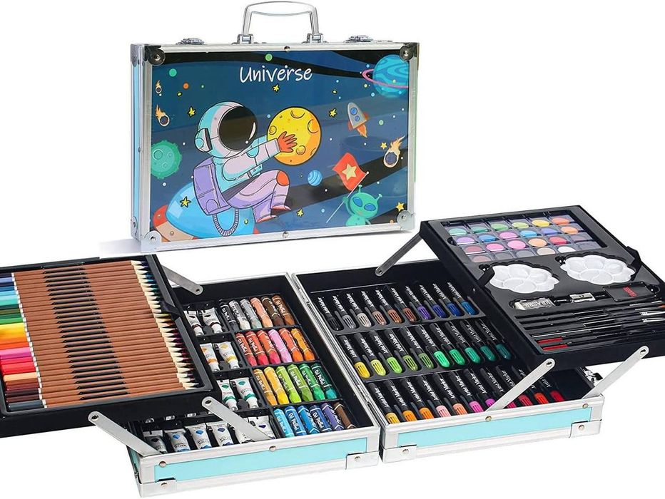 Набір для малювання в кейсі У валізці Набор для рисования в чемодане
