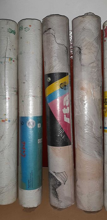 Tapety tłoczone PRL retro zestaw