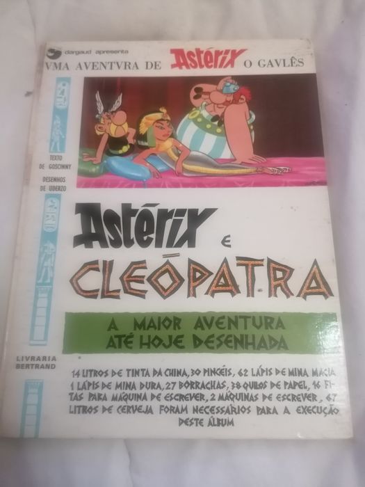 Coleção livros do Asterix.