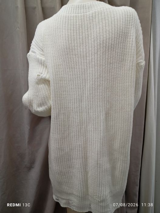 Vestido/camisolão de malha