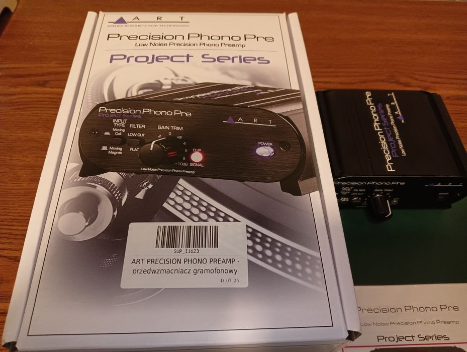 Przedwzmacniacz gramofonowy ART PRECISION PHONO PRE AMP   wys. jakosc