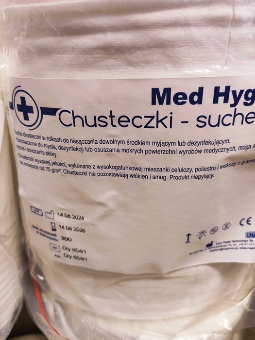 Med Hygienic Suche chusteczki w rolce 300 sztuk