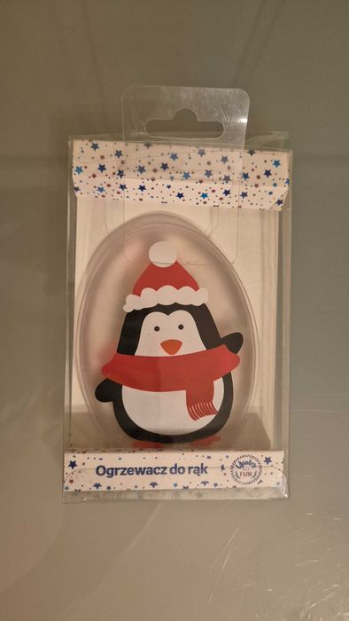 Sprzedam nowy ogrzewacz do rąk z pingwinkiem