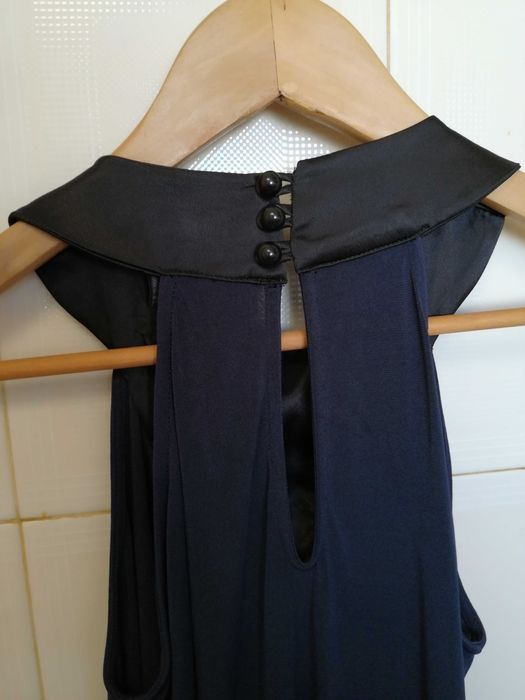 New Mango Top in Fluid Fabric with Black Stones, Size S/M64730007132929123