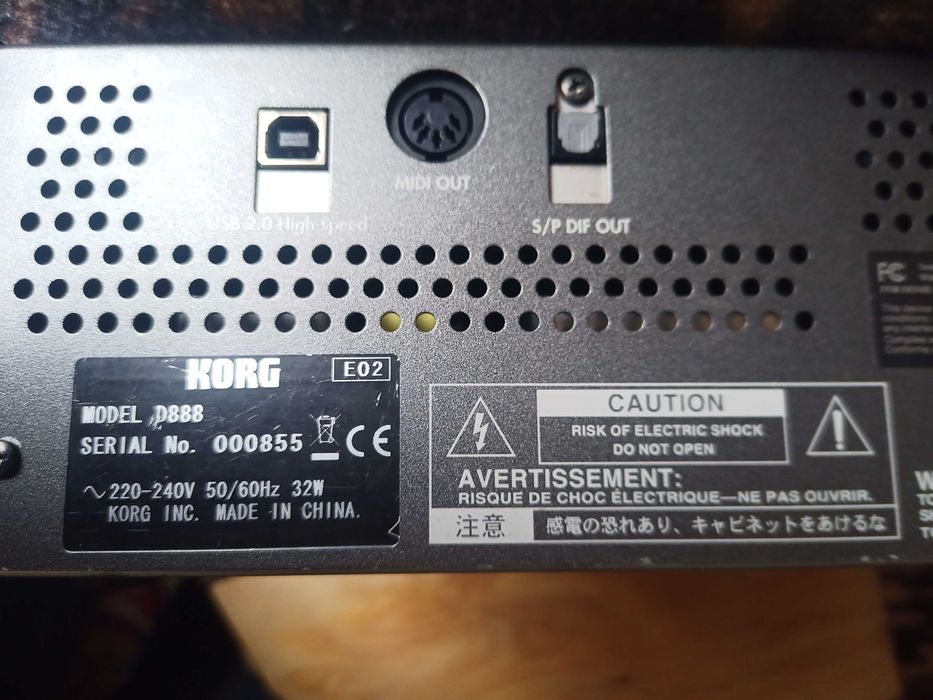 Korg D 888,profesjonalne studio nagrań