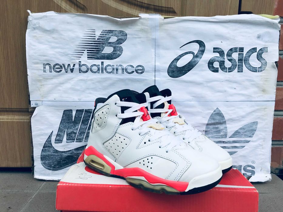 Кросівки Nike Air Jordan 6 Retro BG шкіряні баскетбольні 38 розмір