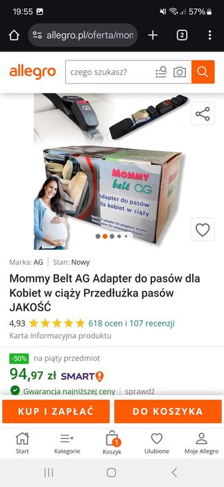 Adapter pasów bezpieczeństwa