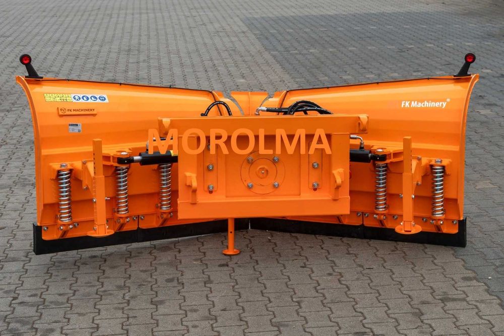 Pług do śniegu FK MACHINERY CPSV VARIO – komunalny strzałkowy, odśnieżanie dróg i placów ulic typy lekkie komunalne ciężkie PROSTE CPCH/CPCV/CPKV/CPLV