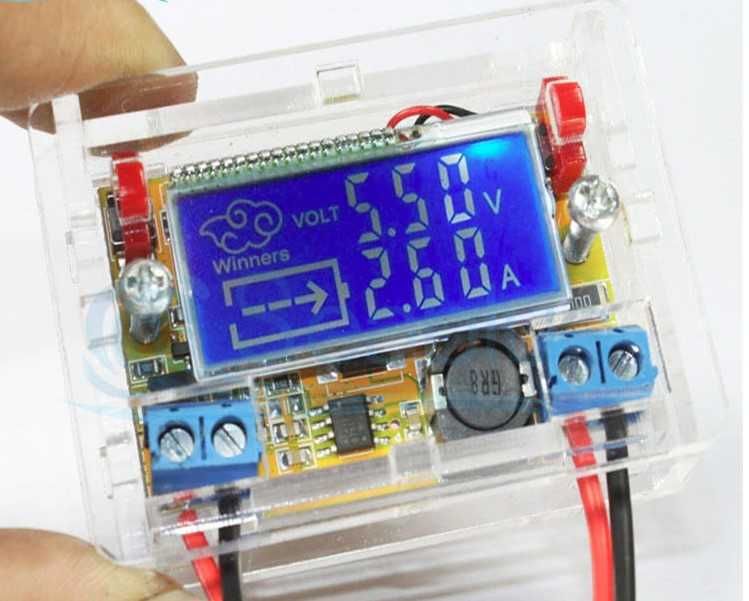 Понижающий DC-DC Преобразователь HW-601 0-16,5В 3А