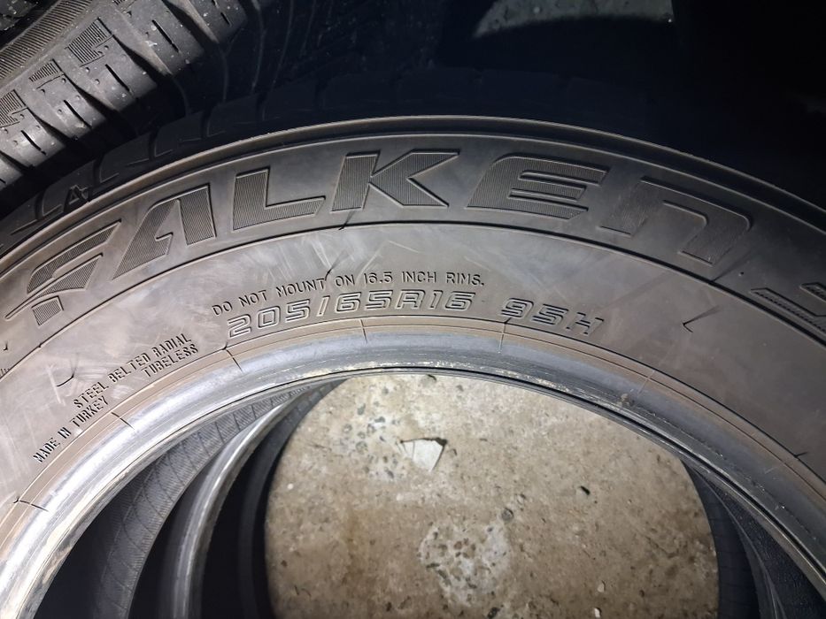205/65 16 Falken шини б/у літо ПАРА