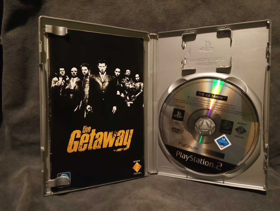 PS2 The Getaway + mapa  PL