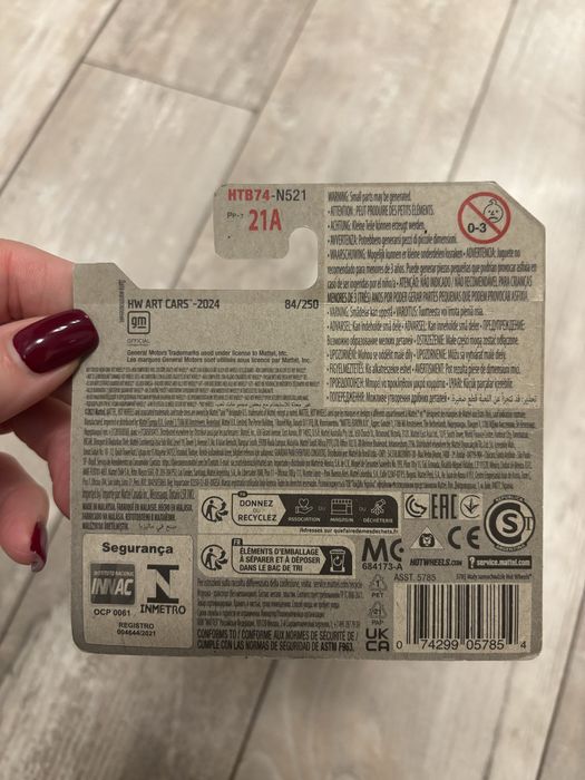 Hot Wheels samochodzik 67 Camaro, nowy