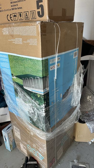 Piscina INTEX Prism Frame (4x2m) + Kit Completo | NOVA c/ Garantia