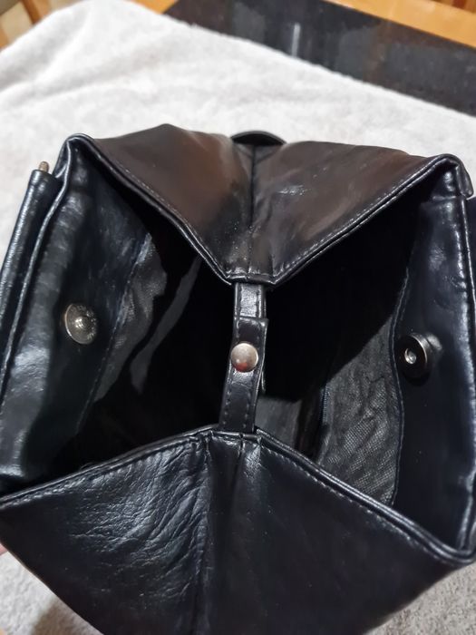 Mala Vintage de pele sintética