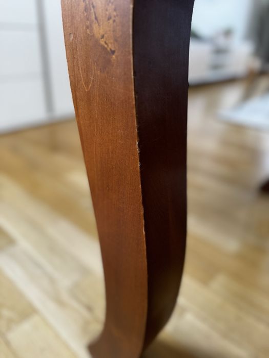 Mesa sala de jantar extensivel em cerejeira + 5 cadeiras