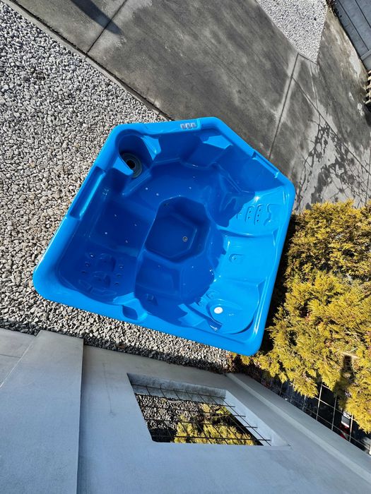 Jacuzzi balia bania gorąca beczka NOWE 2 MIEJSCA LEŻĄCE do sauny