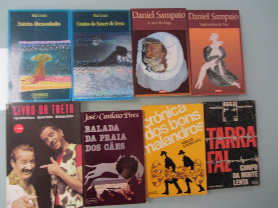 Livros Mia Couto, Paulo Coelho, Rui Zink