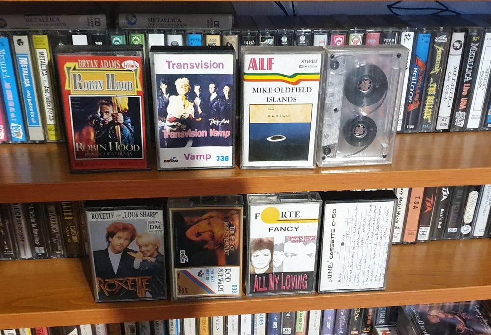 Pakiet kaset 80/ 90 rock pop