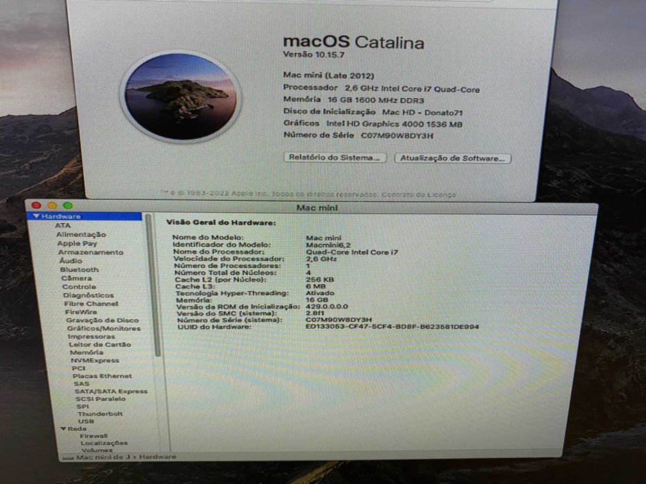 Mac Mini (Late 2012) macOS Catalina 10.15.764729517530498123