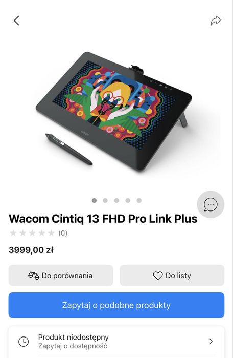 Wacom Cintiq 13 FHD Pro Link Plus
