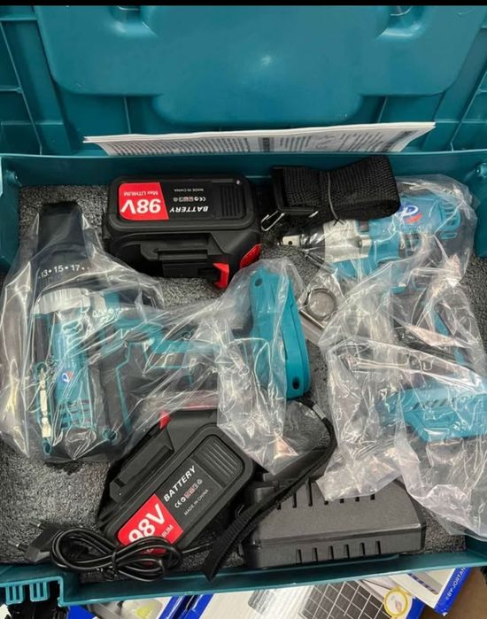 Conjunto maquinas/ furar com martelo e impacto