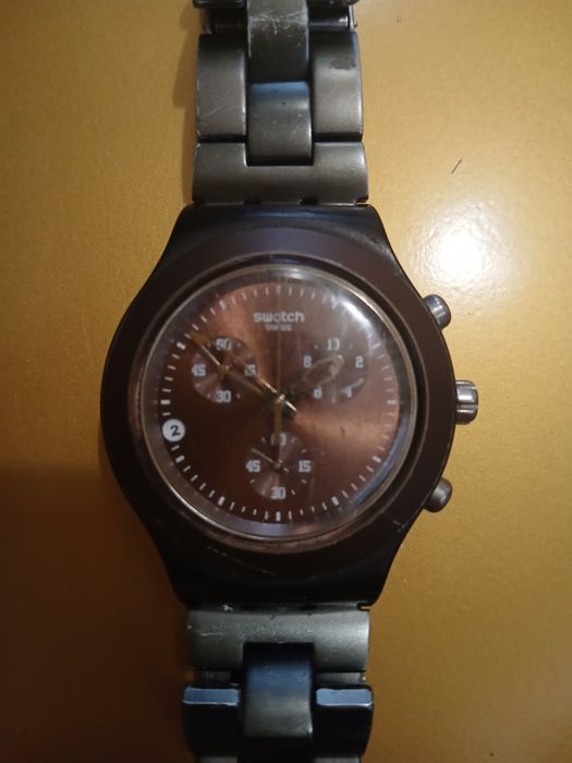 годинник Swatch Irony Diaphane Chrono