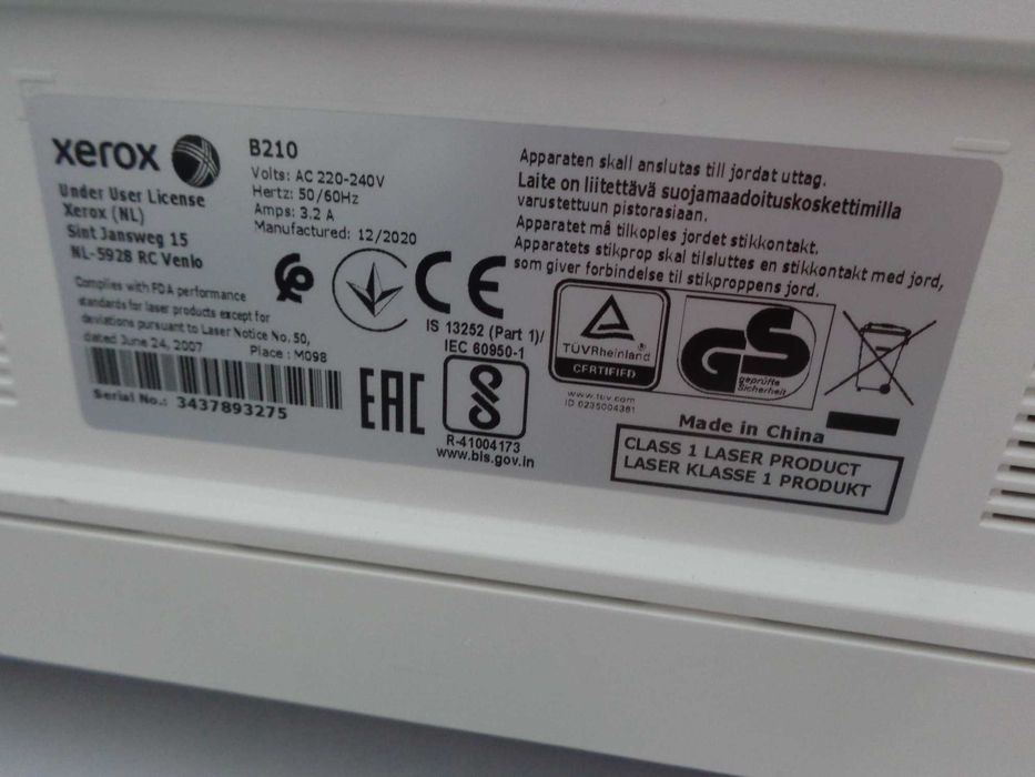 Xerox B210 Drukarka laserowa mono