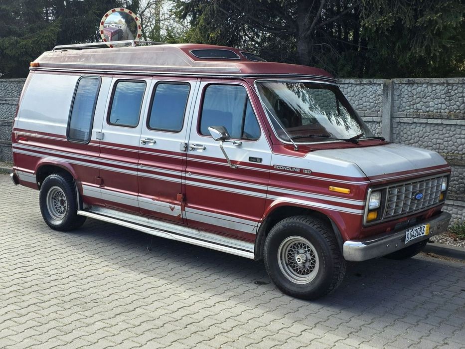 Ford Econoline 4.9 136 KM. Klima. 7 Miejsc. Unikat. Jedyny Taki. Oldtimer. Youngtimer