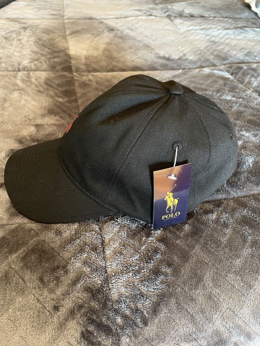 Boné Preto Ralph Lauren