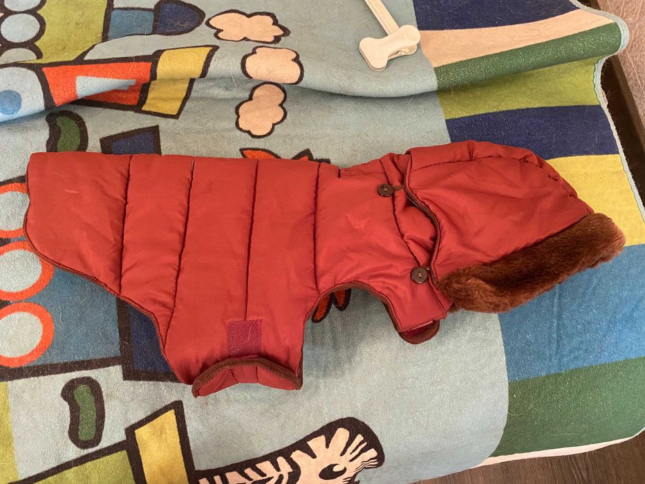 Тепла попона на флісі 36 см для песика