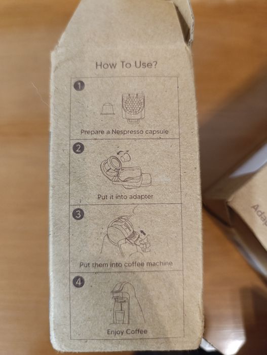 Adaptador Dolce Gusto para Nespresso