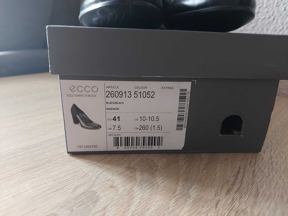 Buty Ecco shape 75 block r.41 NOWE