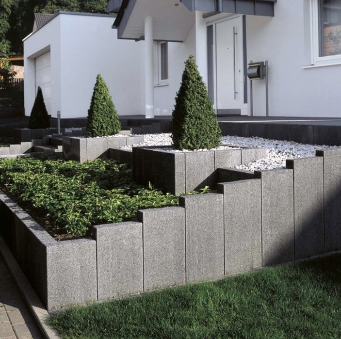 Palisada betonowa 100cm ZBROJONA tarasowa  murek PRODUCENT cena brutto