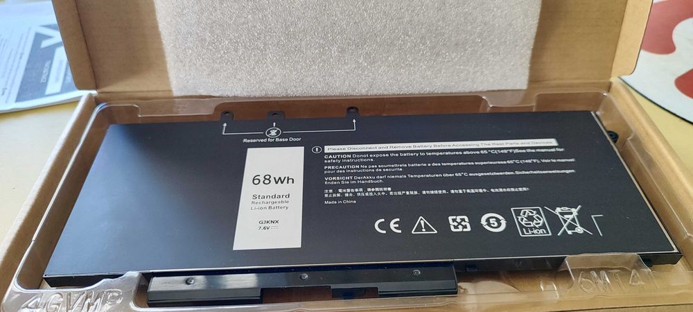 Bateria 93FTF GJKNX Dell Latitude e Precision