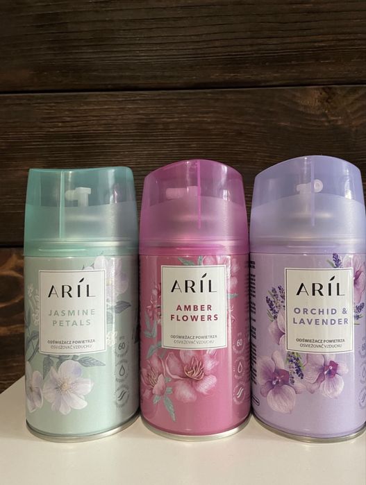 Wkłady Aril do odświeżarzy automatycznych 3 sztuki nowe