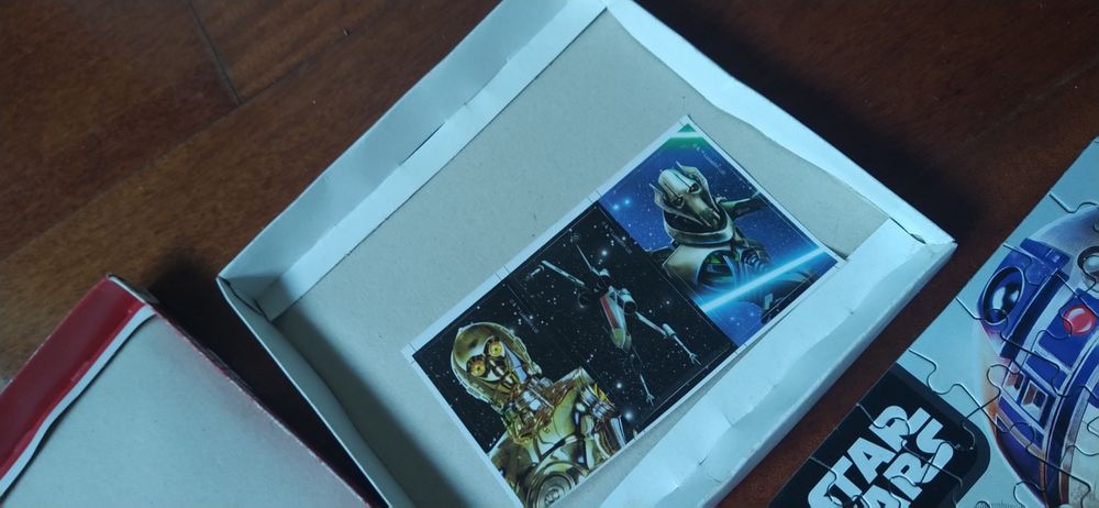Puzzle star wars com 56 peças