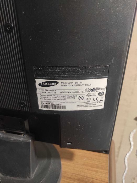 Monitor Samsung, stan dobry
