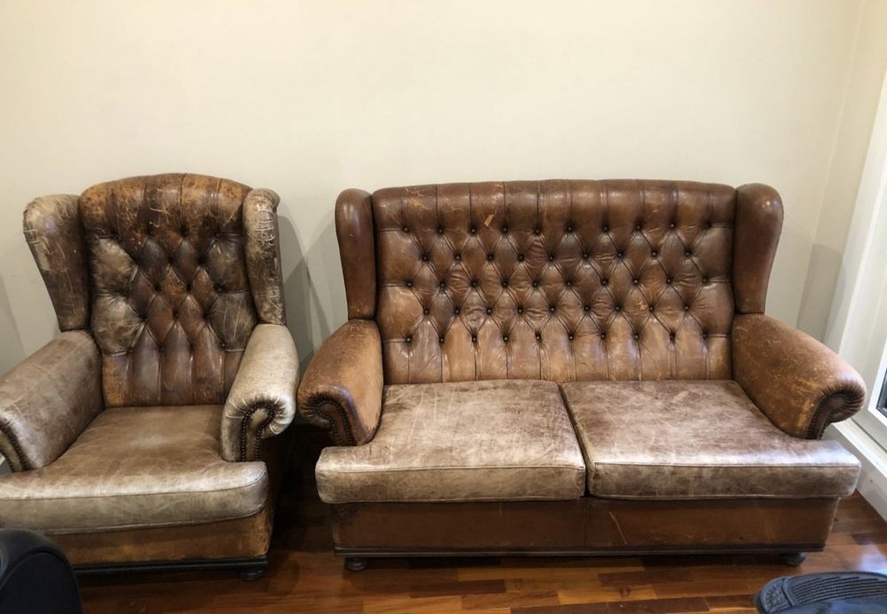 Vendo sofás Vintage