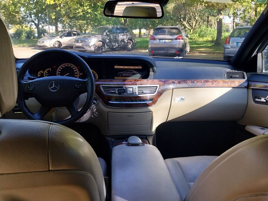 Mercedes benz classe S 350 L  3.5 V6 ano 2008  Gpl