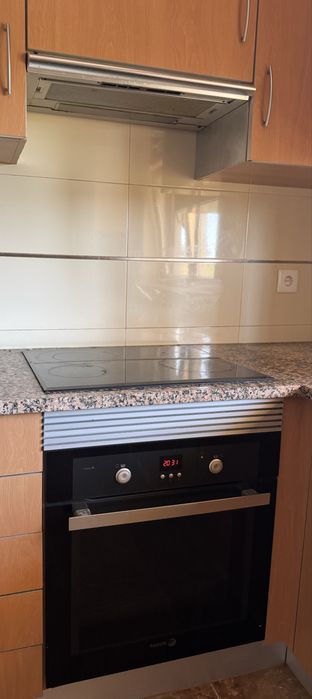 Forno + Placa + Exaustor