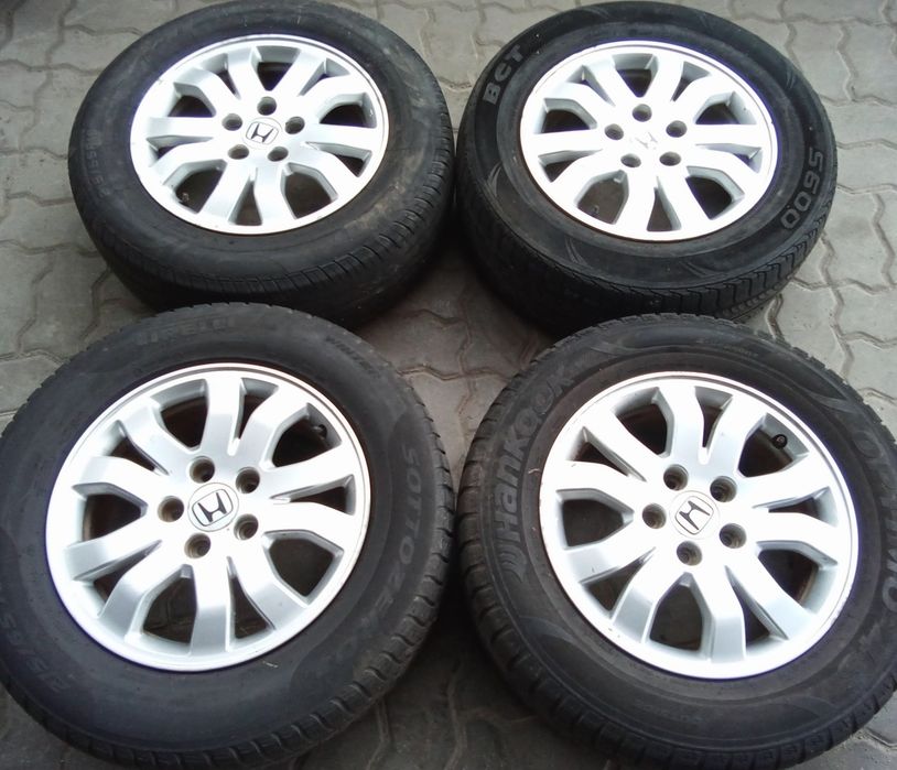 Jantes Honda Cr-V R16 Com Pneus 215/65 Furação 5X114.3