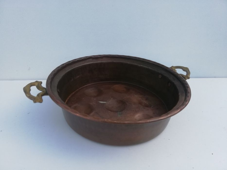 2. Miska miedziana naczynie miedziane na slimaki