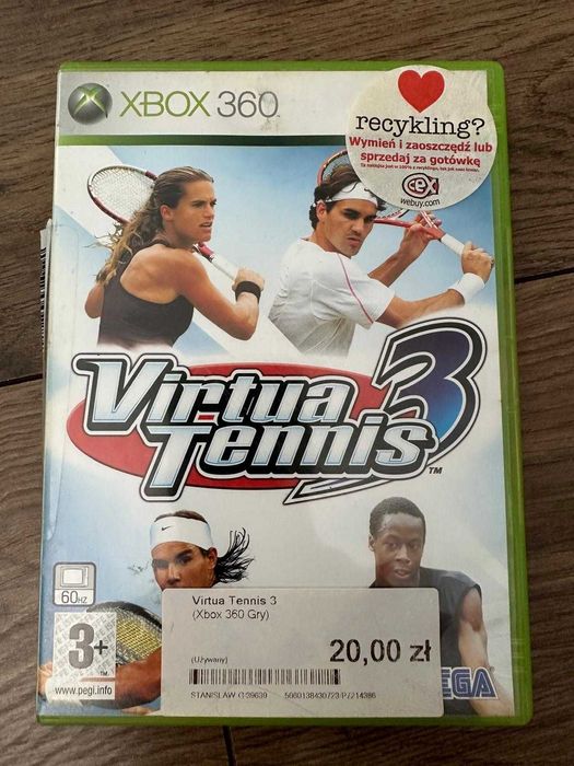 Virtua Tennis 3 Xbox 360