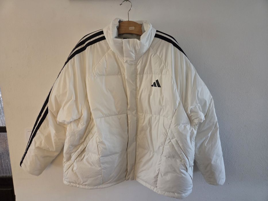 Kurtka puchowa adidas z Kaczym Puchem, nowa XXL Kurtka z pierza kaczeg