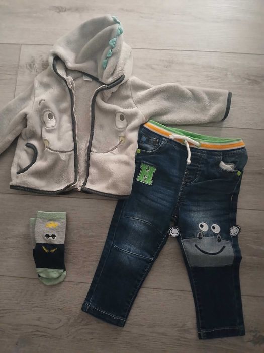 Komplet chłopięcy r.80