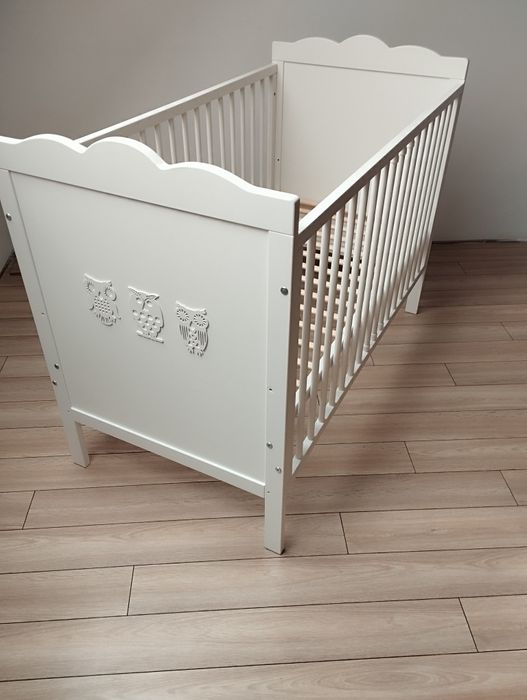 Łóżeczko niemowlęce Klupś sowy