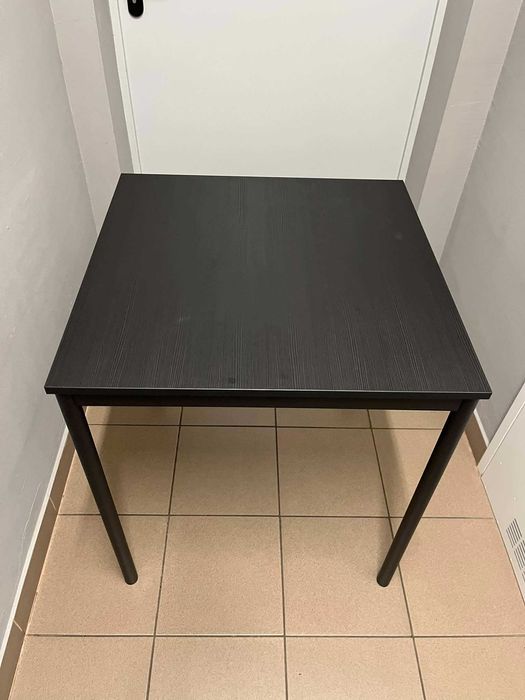 Sandsberg Stół, czarny, 67x67 cm Ikea